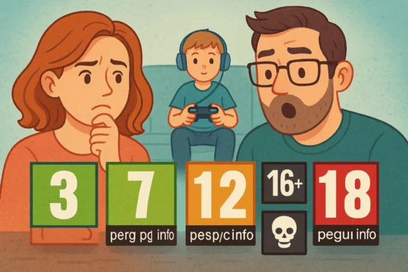 Sistema di valutazione dei videogiochi spiegato ai genitori.